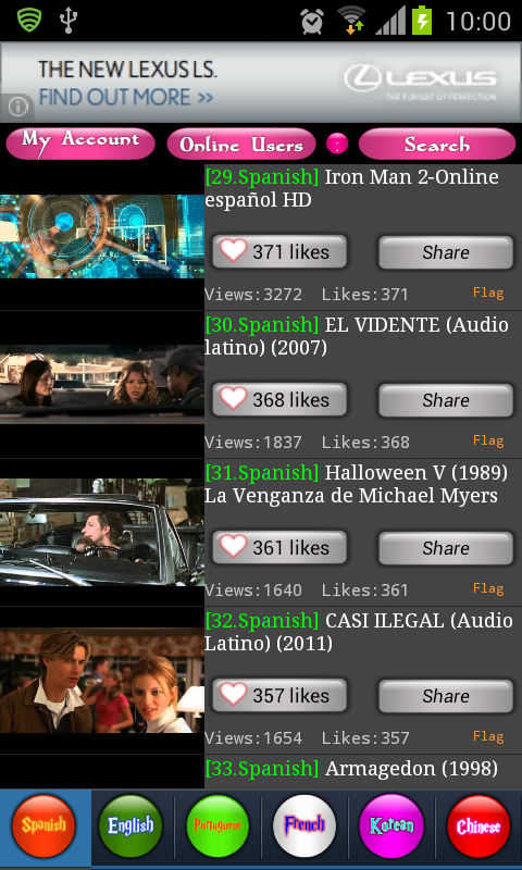 download movies free android